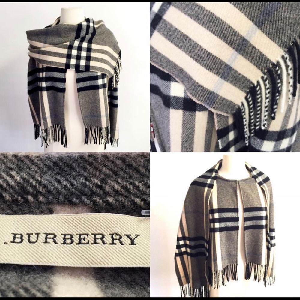 Authentic Burberry Cape/Shawl/Wrap/Stole Scarf
